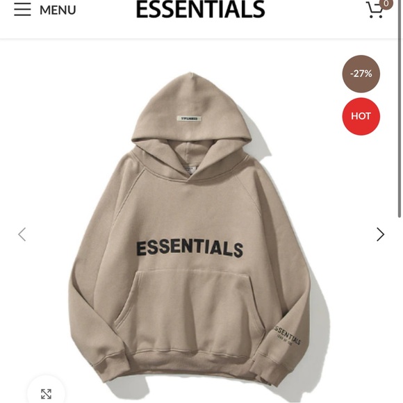 Essentials hoodie - Picture 1 of 6